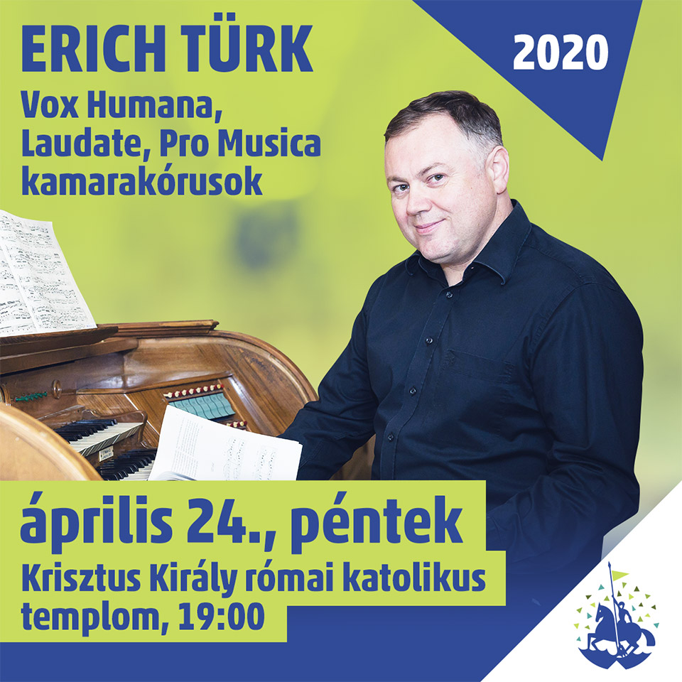 Erich Türk orgonaművész nyitja a 29. Szent György Napokat