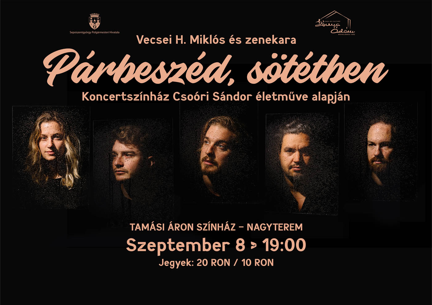 Párbeszéd, sötétben – Koncertszínház Csoóri Sándor életműve alapján