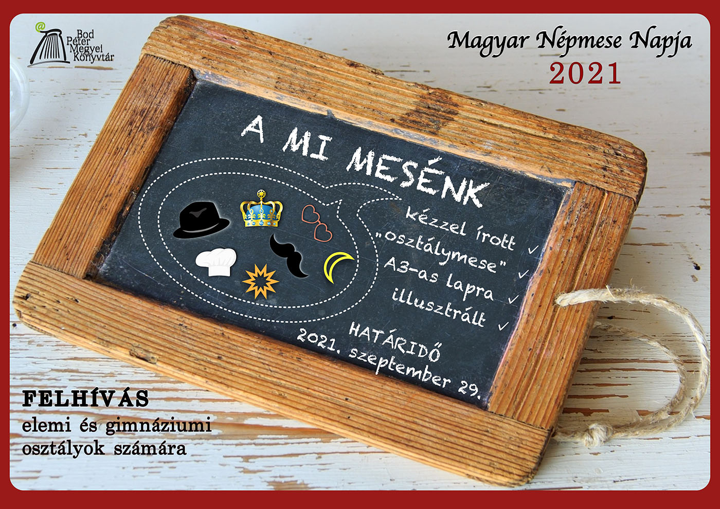 A mi mesénk - felhívás elemi és gimnáziumi osztályok számára