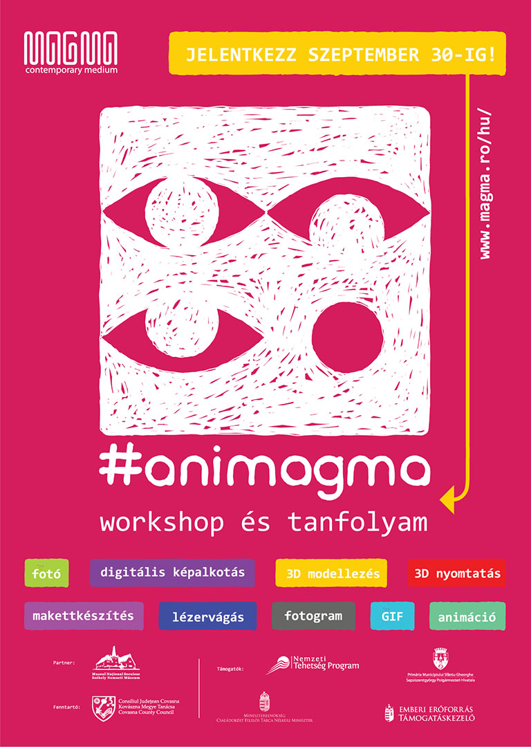 #animagma tehetséggondozó animációs workshop és tanfolyam indul a MAGMÁban