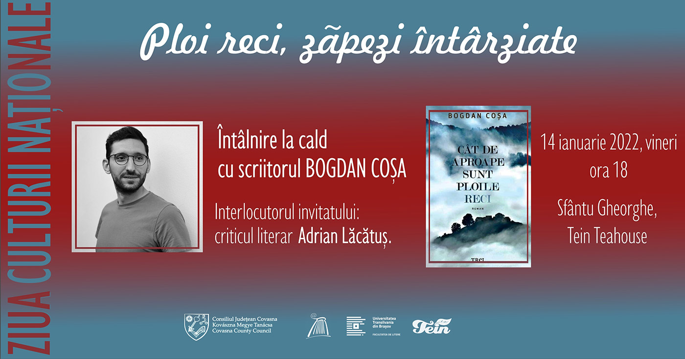 Közönségtalálkozó Bogdan Coșa brassói íróval