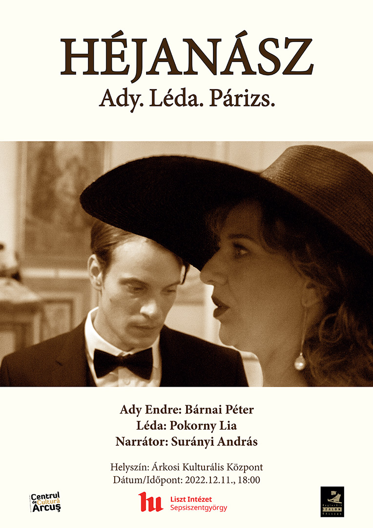 Héjanász – Ady. Léda. Párizs. A Kugler Art vendégjátéka Sepsiszentgyörgyön