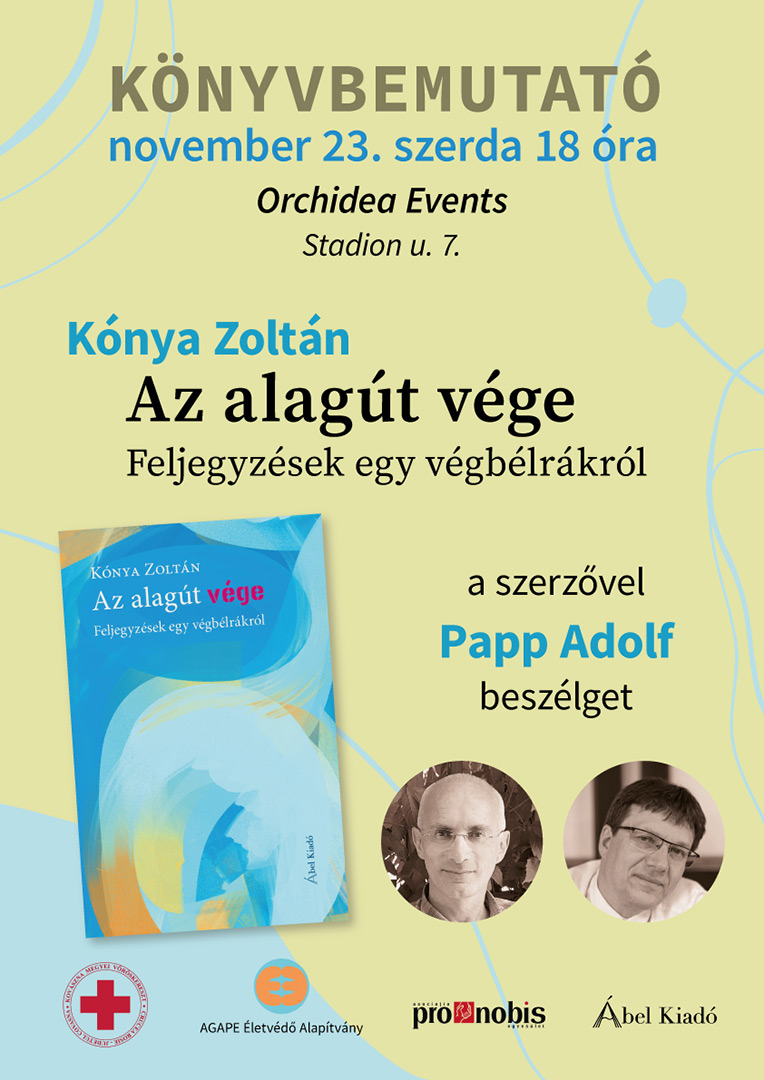 Az alagút vége – Kónya Zoltán könyvbemutatója