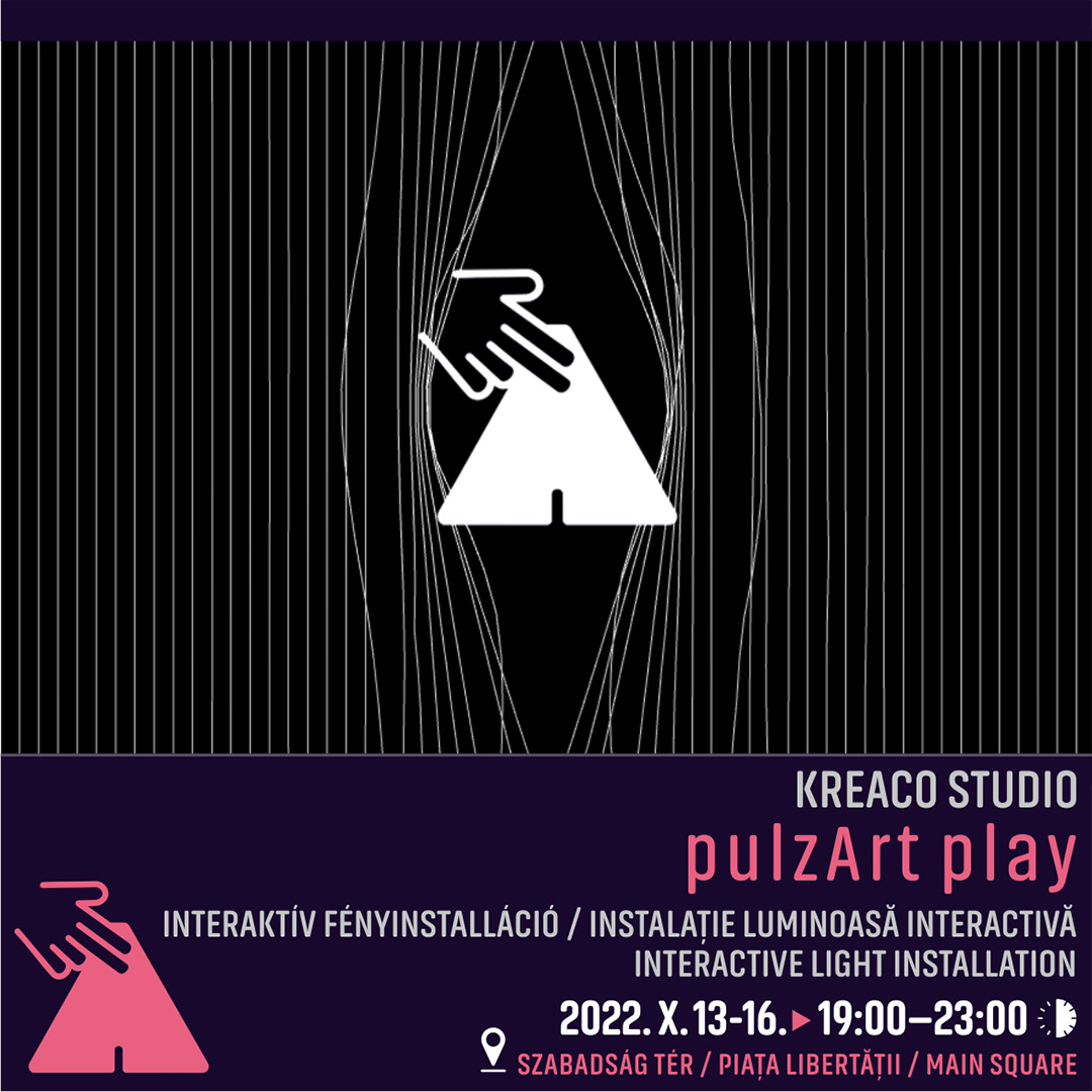  KreaCo Stúdió: interaktív fényjáték és újragondolt zászlófüzérek