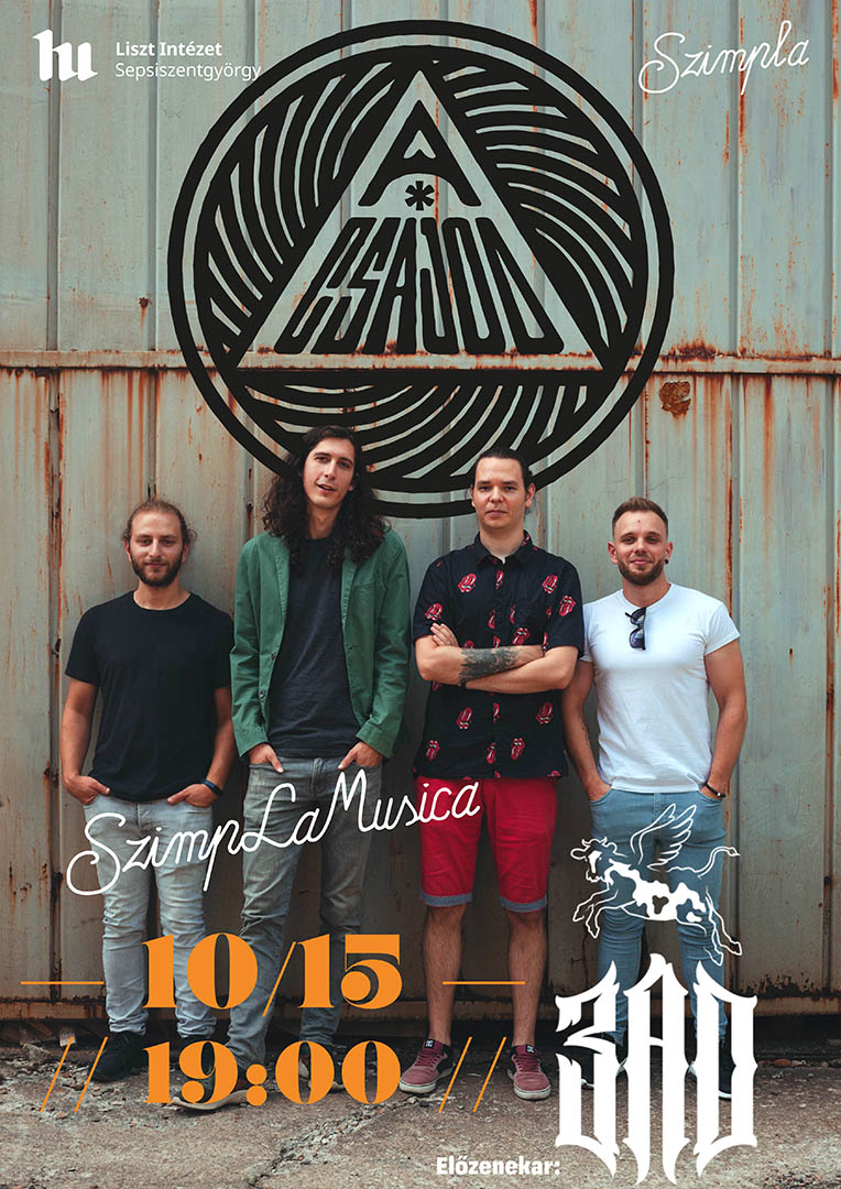 Sepsiszentgyörgyön koncertezik A Csajod zenekar