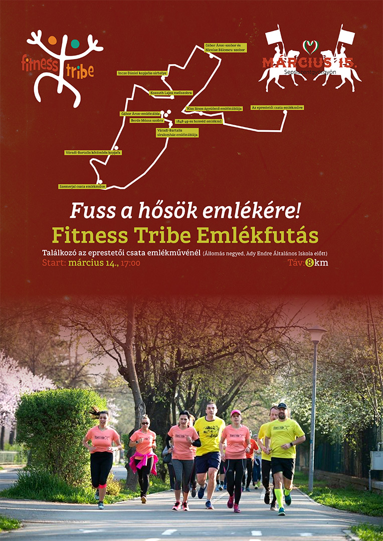 Fuss a hősök emlékére! – Fitness Tribe emlékfutás Sepsiszentgyörgyön