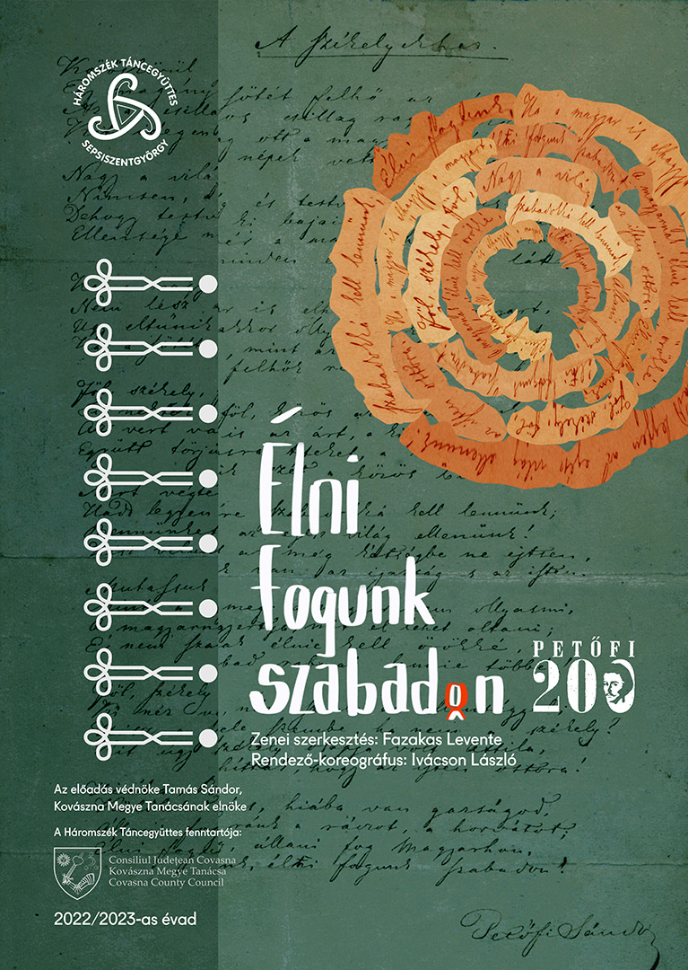 Élni fogunk szabadon – Folklórelőadással emlékezik Petőfire a Háromszék Táncegyüttes