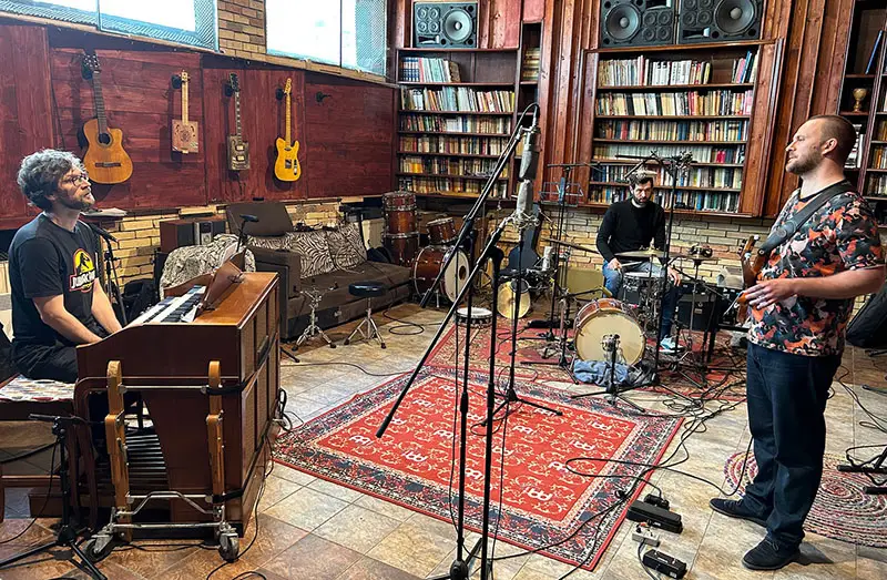 A Premecz Mátyás Organ Trio turnéja Székelyföldön