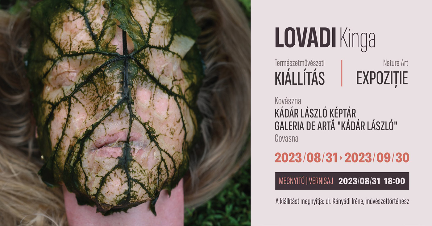 Lovadi Kinga természetművészeti kiállítása a kovásznai Kádár László Képtárban