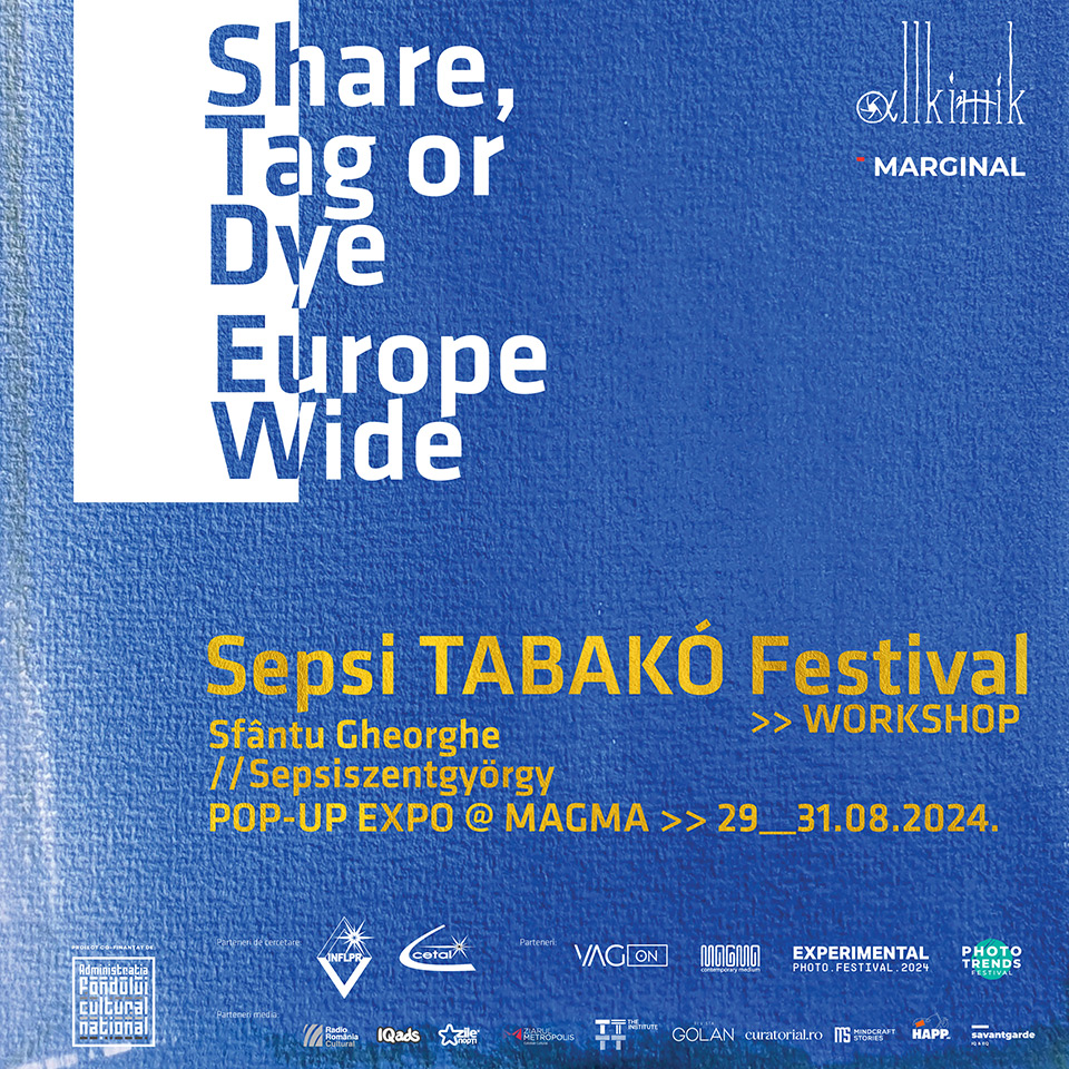 Share, Tag or Dye Europe Wide pop-up