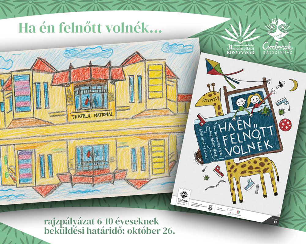 Rajzpályázat gyerekeknek – 31. Marosvásárhelyi Nemzetközi Könyvvásár