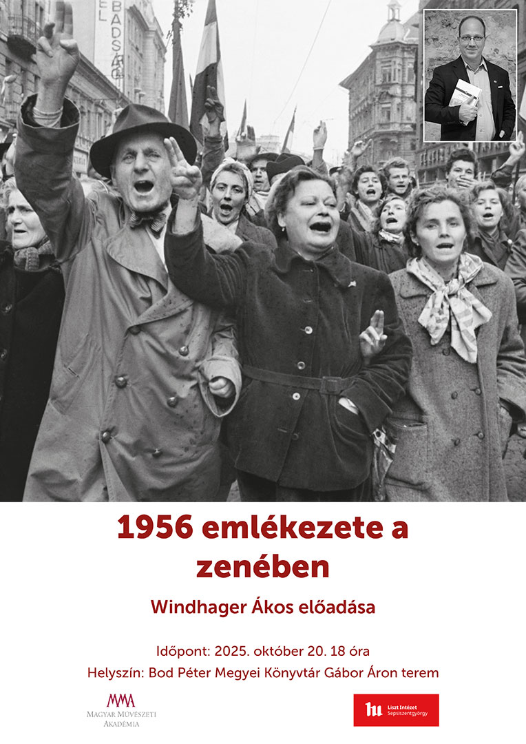 1956 emlékezete a zenében: Windhager Ákos előadása Sepsiszentgyörgyön