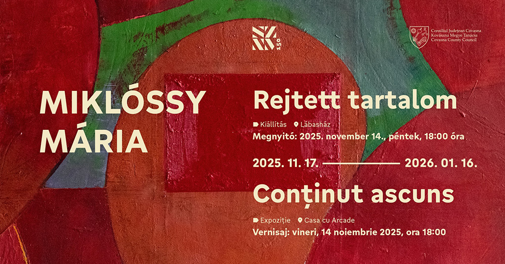 Rejtett tartalom – Miklóssy Mária tárlata a sespsiszentgyörgyi Lábas Házban