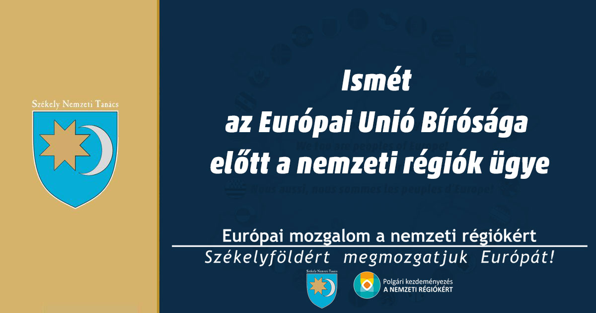 Nemzeti régiók ügye az EU Bírósága előtt: Izsák Balázs keresete
