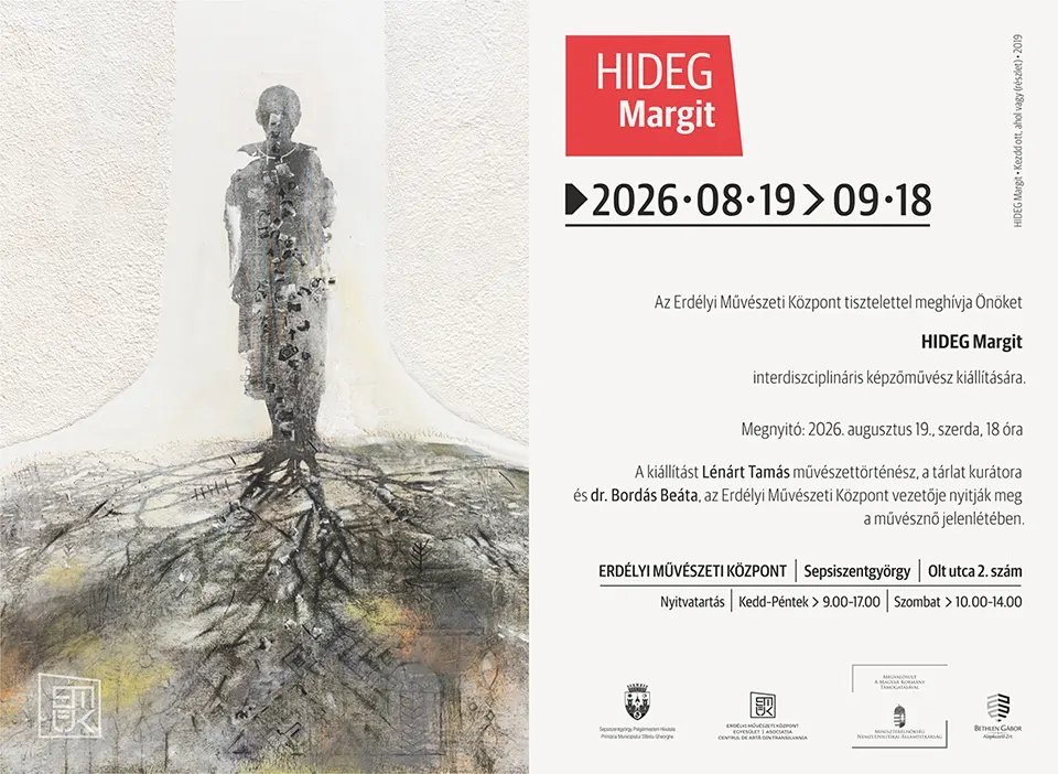 Meghívó - Hideg Margit kiállítására