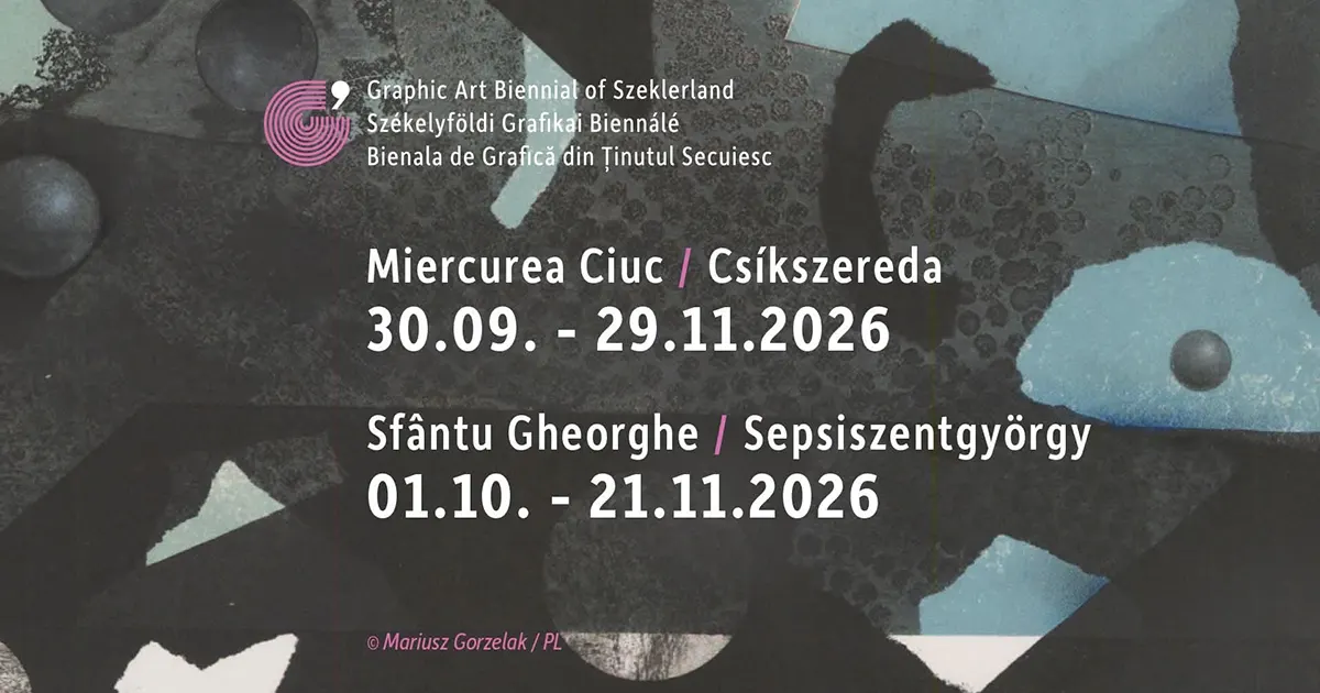 A kortárs grafika fővárosa lesz Sepsiszentgyörgy és Csíkszereda – Kezdődik a 9. Székelyföldi Grafikai Biennálé