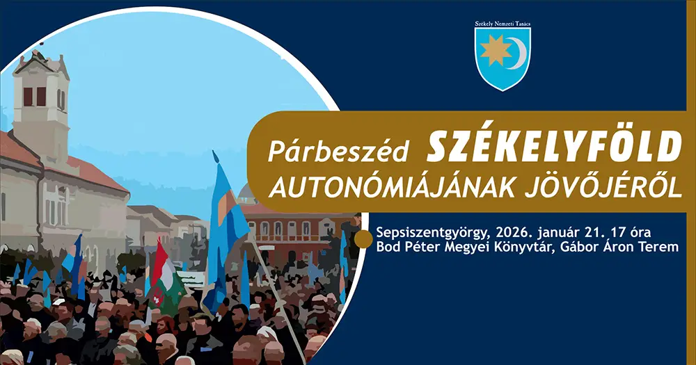 Lakossági fórum Sepsiszentgyörgyön Székelyföld autonómiájának jövőjéről
