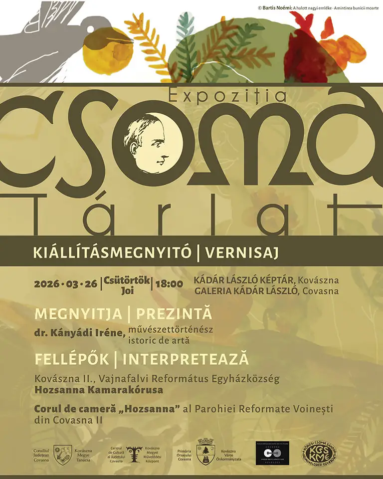 Lassú tudás a felgyorsult világban: Csoma tárlat nyílik Kovásznán