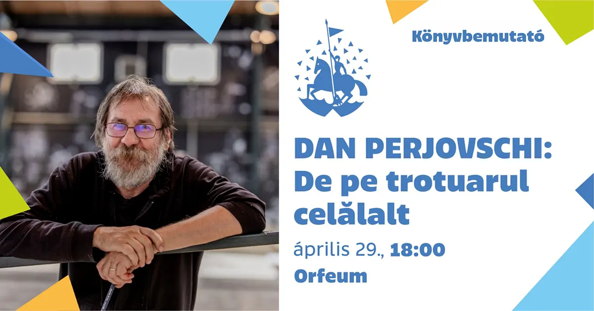 Dan Perjovschi: A túlsó járdáról – Könyvbemutató Sepsiszentgyörgyön