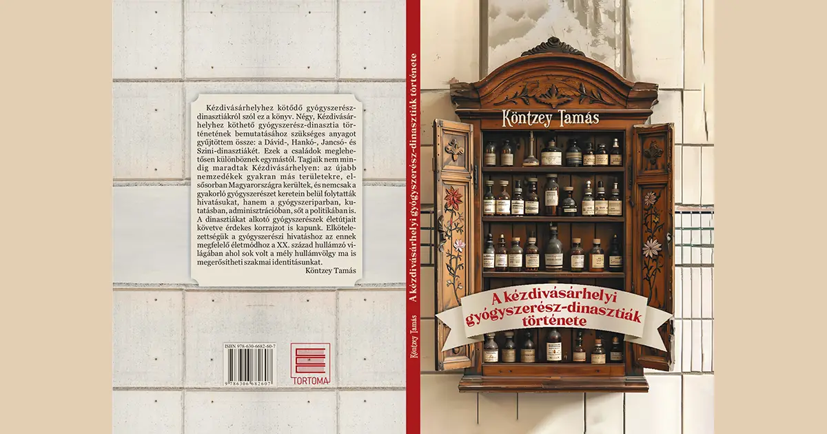 Kézdivásárhelyi gyógyszerész-dinasztiák: Köntzey Tamás könyvbemutatója Sepsiszentgyörgyön