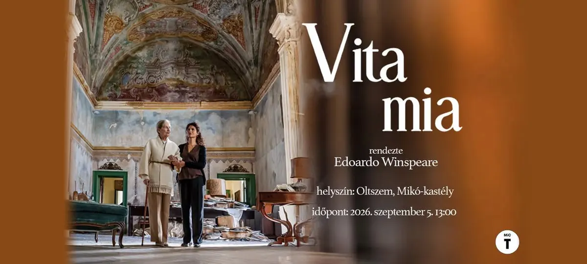 Vita mia film erdélyi bemutatója Oltszemen a Mikó-kastélyban