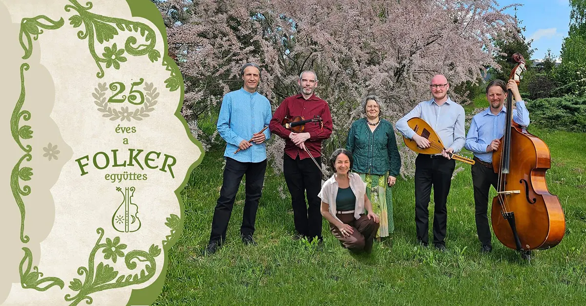 25 éves a Folker együttes: Jubileumi koncert és gyermektáncház a Székely Nemzeti Múzeumban
