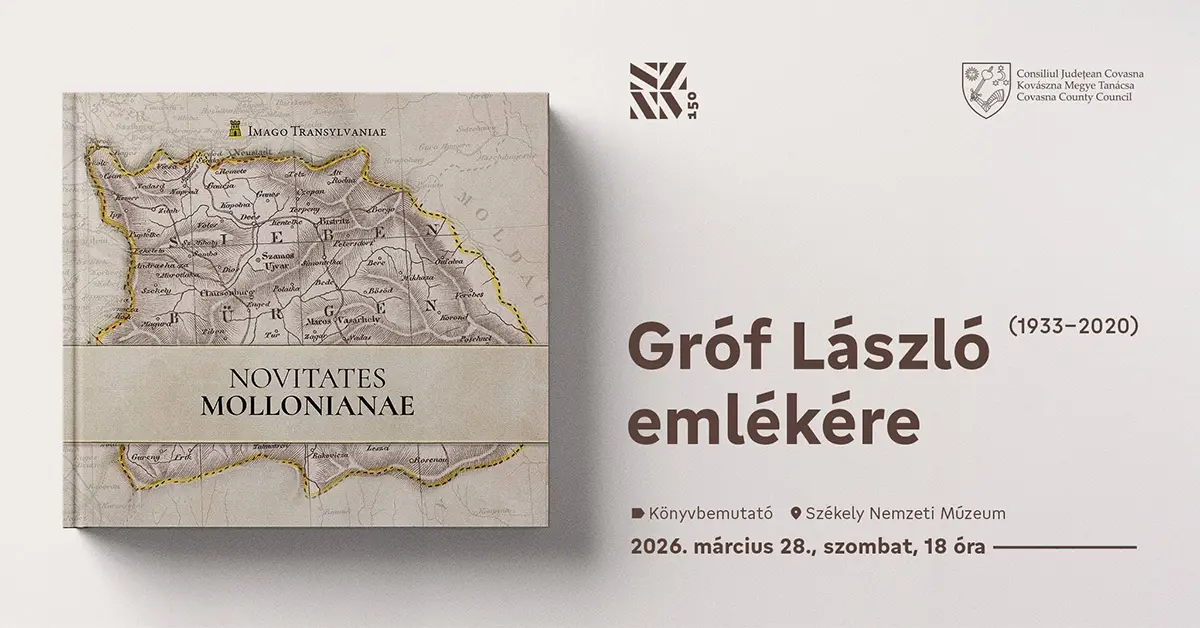 Térképtörténeti utazás és tisztelgés Gróf László emléke előtt a Székely Nemzeti Múzeumban