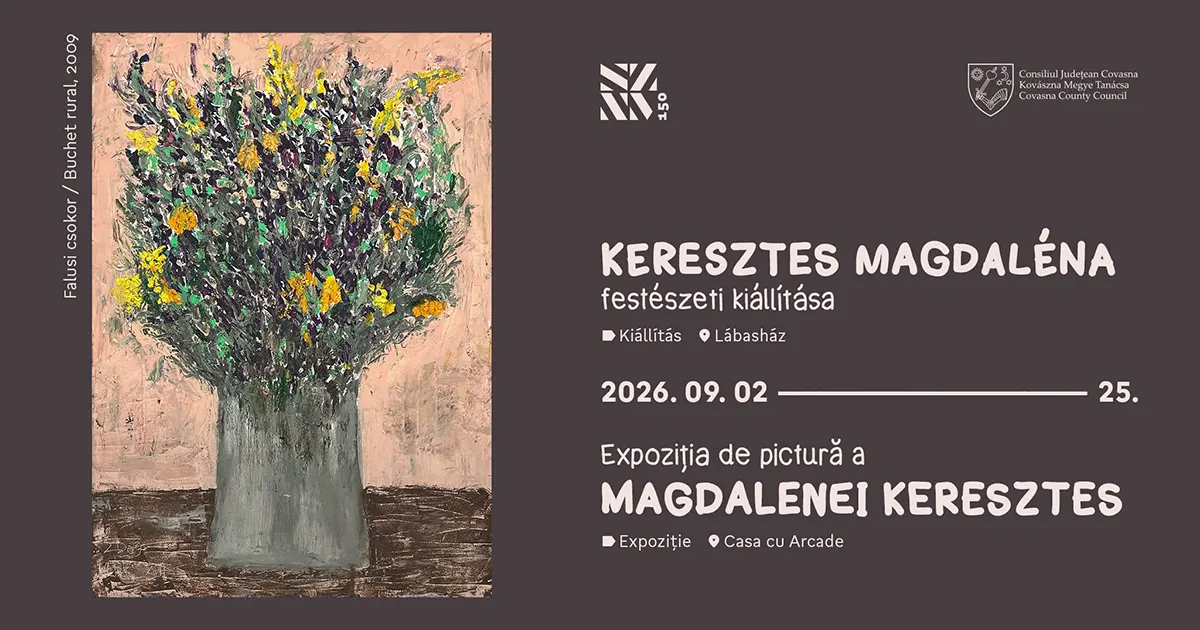 Keresztes Magdaléna kiállítása a Lábasházban | Sepsiszentgyörgy
