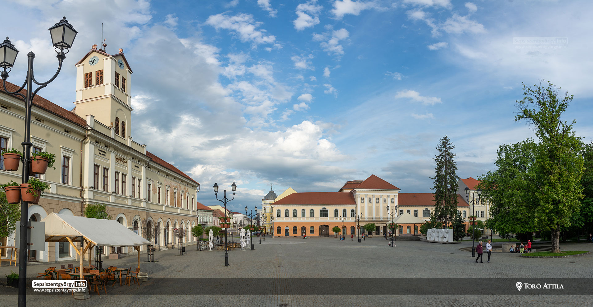 Sepsiszentgyörgy, Szabadság tér - 2020. május 16.